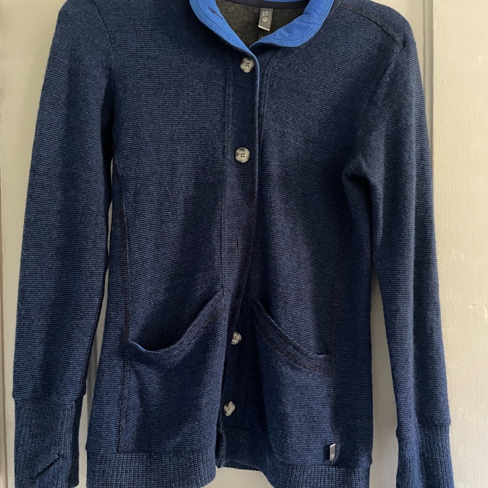 Mountain Hardwear Blue and Gray Jacket